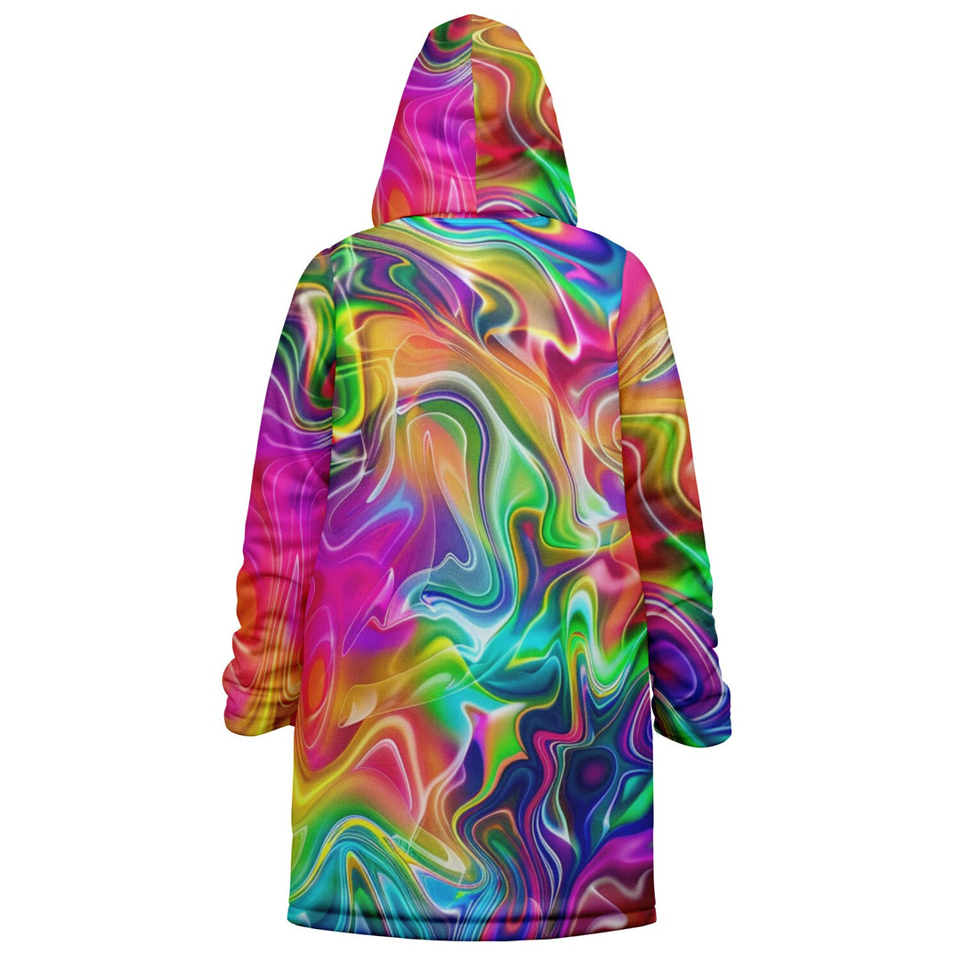 UR GLOWING Zipper Cloak - ACIDMATH AI