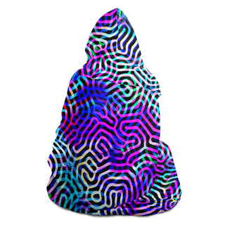 CYAMATICS Hooded Blanket - AOP | ARTDESIGNWORKS