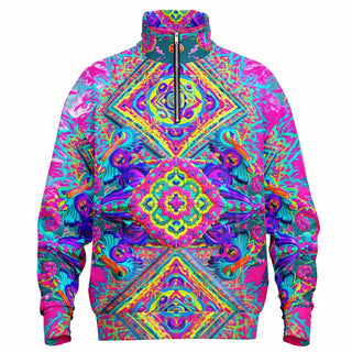 SUNDANCE Heavyweight Oversized Quarter Zip Sweatshirt