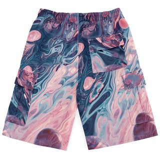 lsd visualscape Heavyweight Cargo Shorts