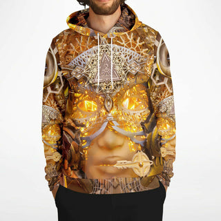 OPEN ANCIENT EYES Fashion Hoodie - LIGHT WIZARD
