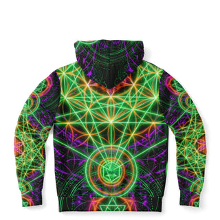 GREEN PLATONICS Fashion Zip-Up Hoodie