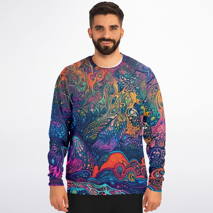 60s Fashion Sweatshirt - ACIDMATH AI