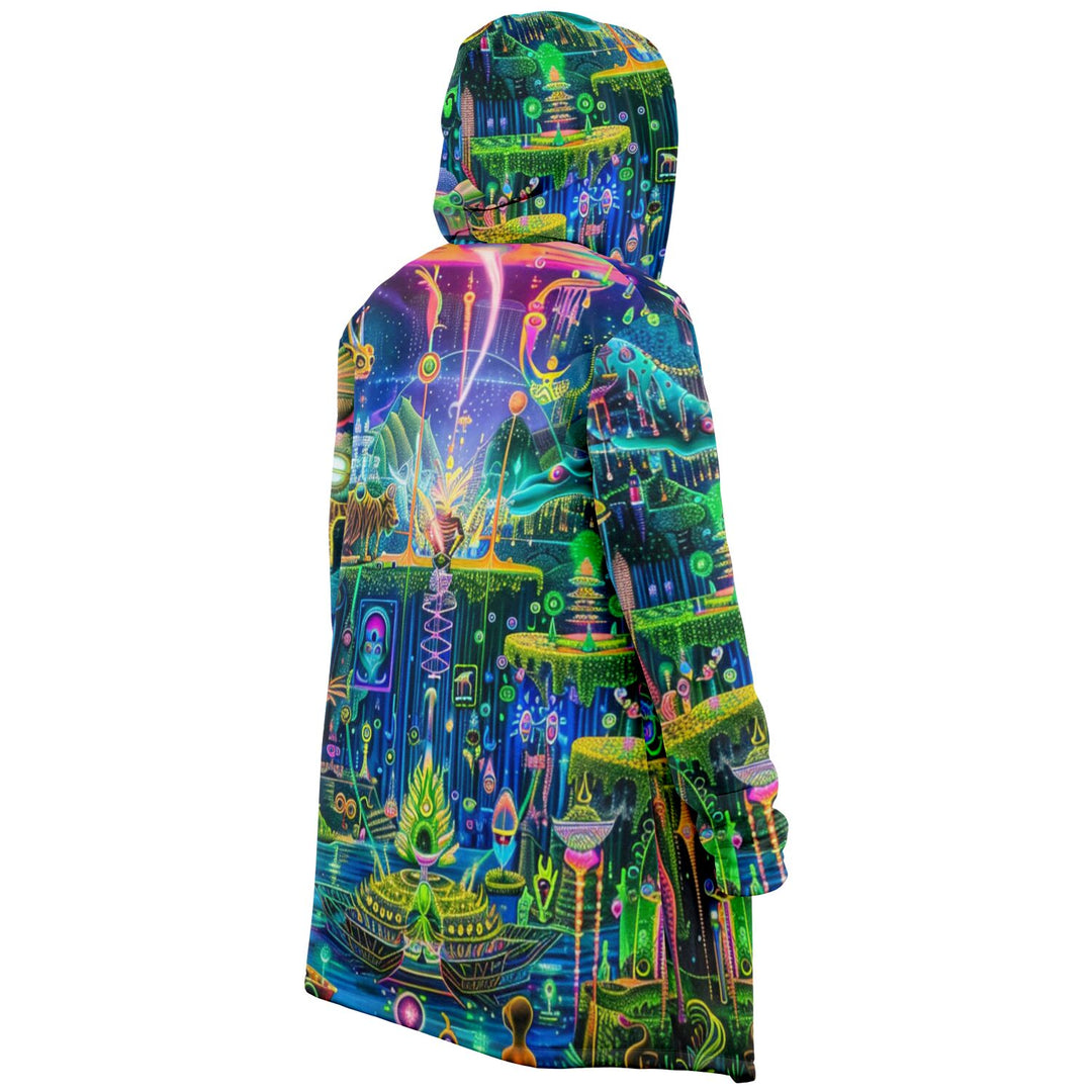 MOTHER AYA Microfleece Cloak - ACIDMATH AI