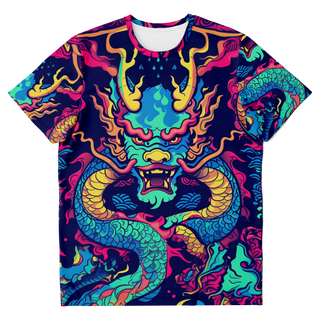 Dragon Spirit T-shirt | ACIDMATH AI