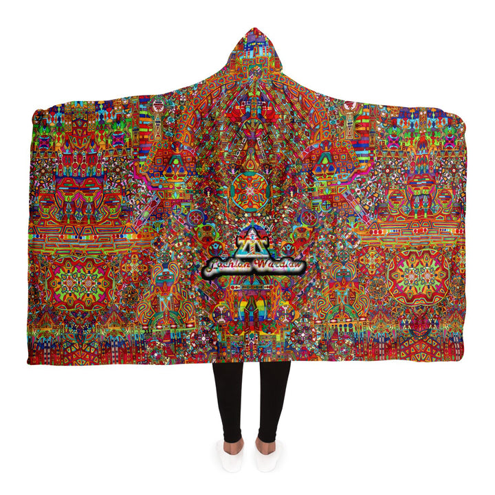 MANDALA Hooded Blanket | LACHLAN WARDLAW