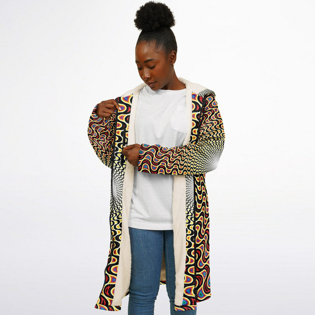 SWIRLS Zipper Cloak - ROB MACK