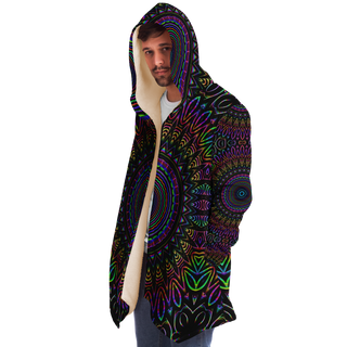 Galactic Gasoline - Imran Microfleece Cloak - AOP