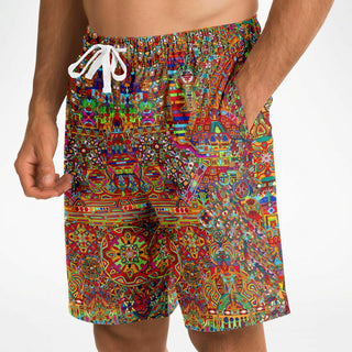 MANDALA Fashion Long Shorts | LACHLAN WARDLAW