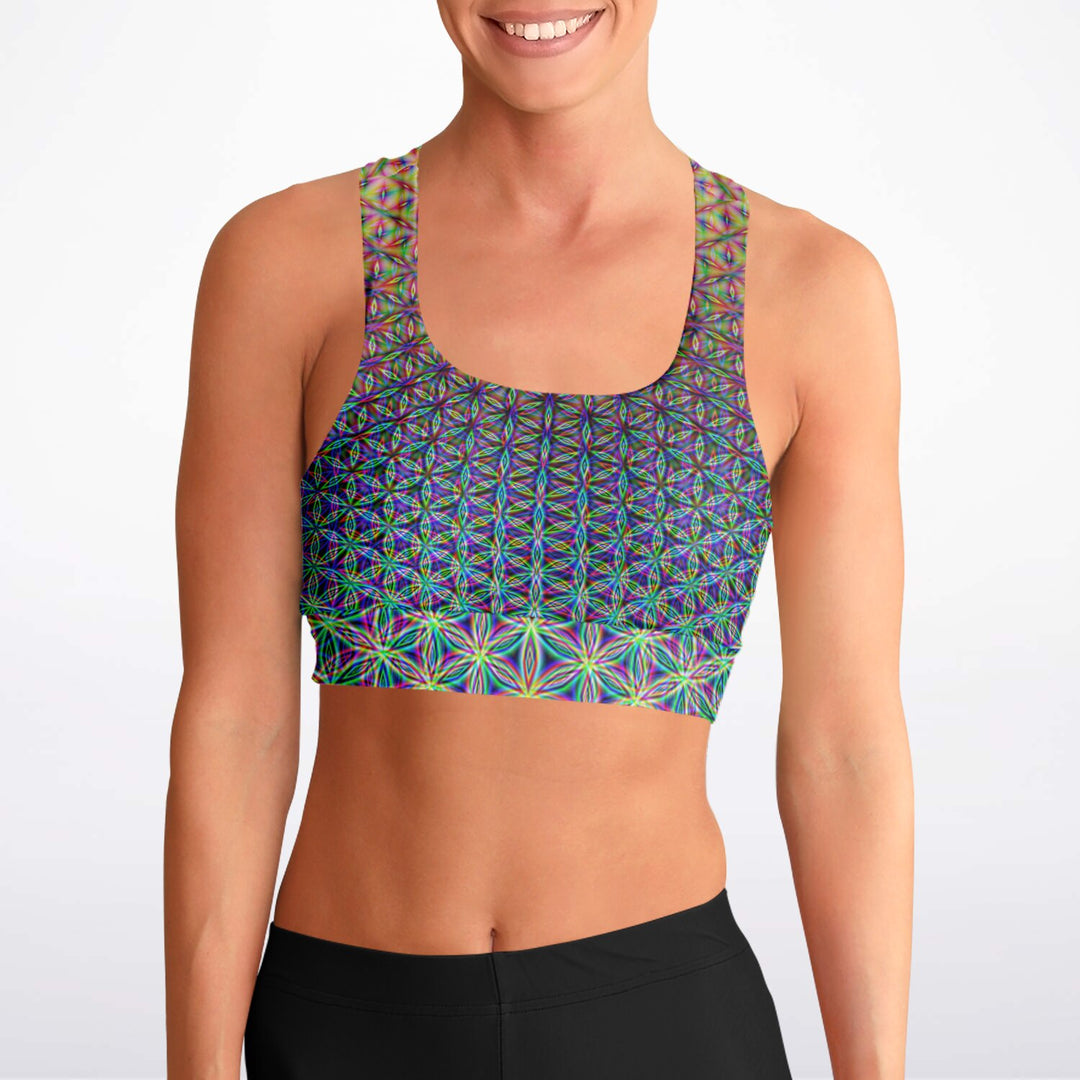 EXISTENCE Padded Sports Bra - PATTERN NERD