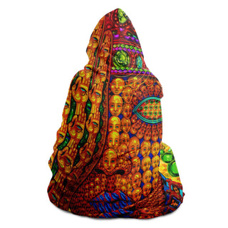 OVERCLOCKED Hooded Blanket - AOP | SALVIA DROID