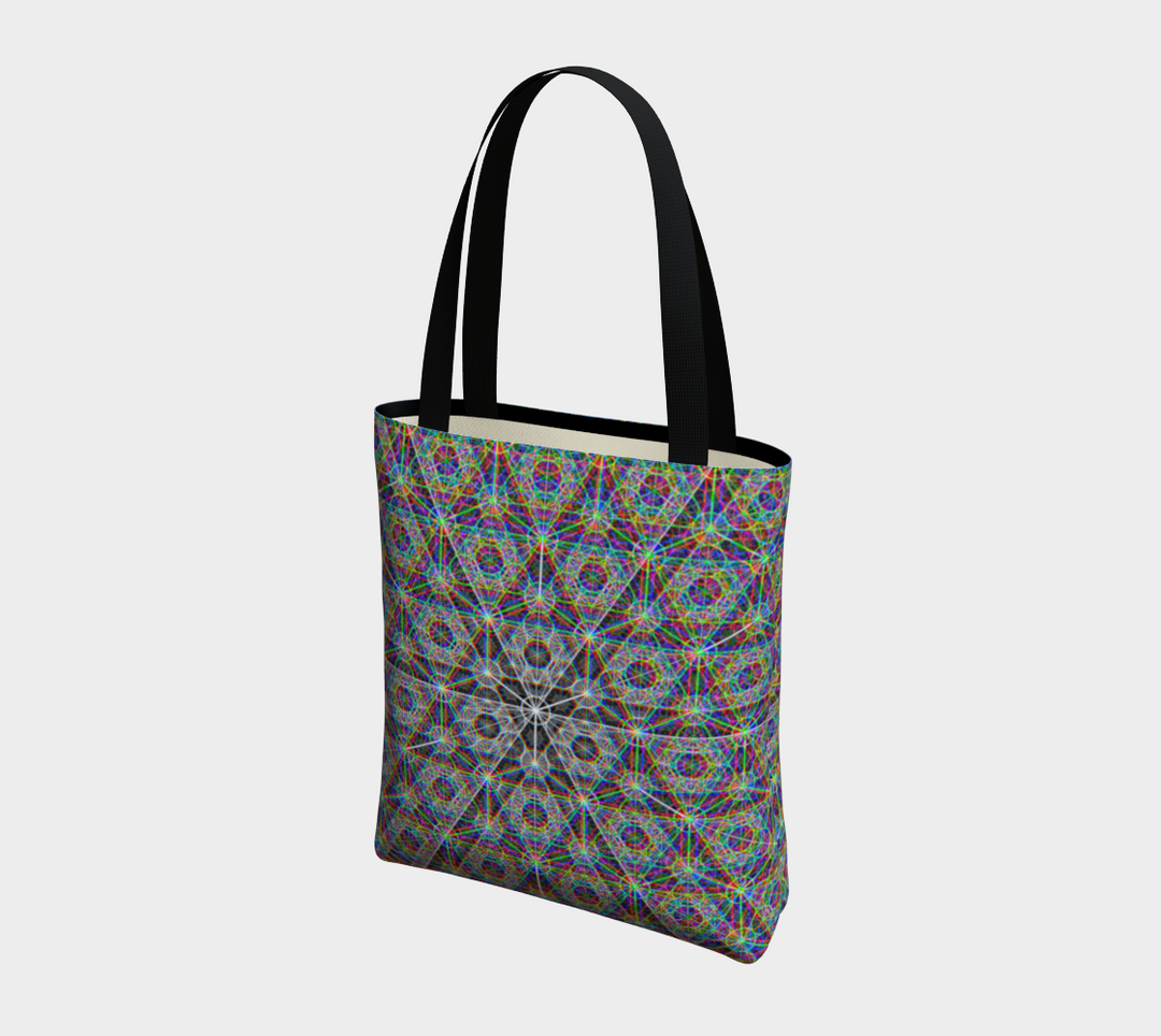 Metatrons Chromatic | Tote Bag | PatternNerd