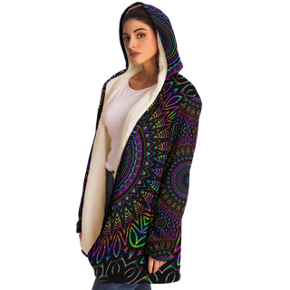 Galactic Gasoline - Imran Microfleece Cloak - AOP