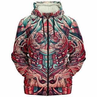 Microfleece Ziphoodie - AOP