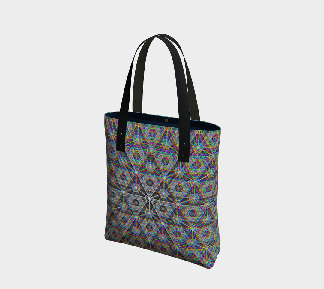 Metatrons Chromatic | Tote Bag | PatternNerd