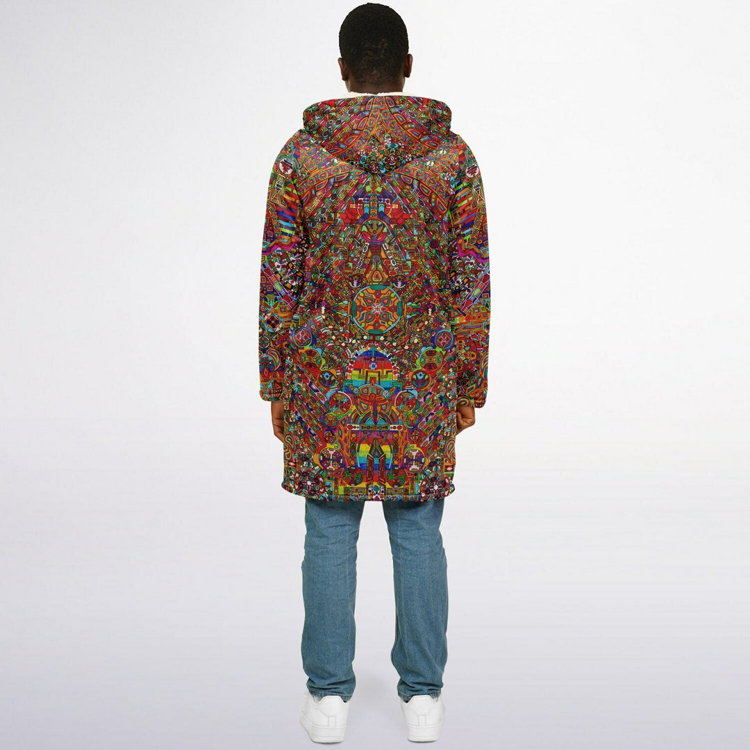 MANDALA Zipper Cloak - LACHLAN WARDLAW