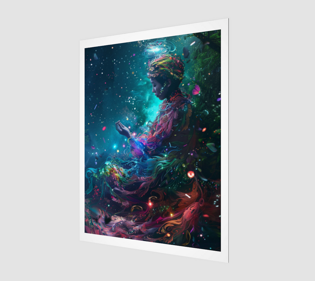 SOLITUDE PRINT | ACIDMATH AI