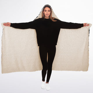 DUBSTEP TIGER Hooded Blanket Sherpa