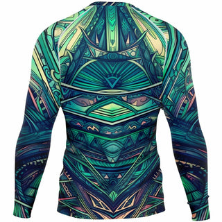 WARRIOR MODE Men's Rashguard - ACIDMATH AI