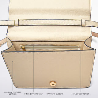 FLUFFLES Crossbody Flap Bag