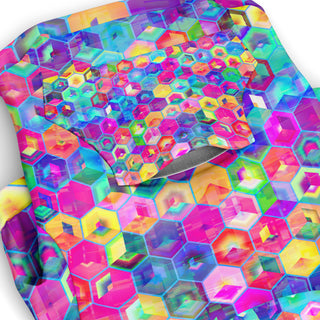 JUICY HEX Athletic Dog Zip-Up Hoodie - ARTDESIGNWORKS