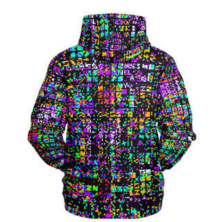 GLITCHY  Fashion Hoodie - AOP | ARTDEISNGWORKS