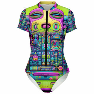 GIZZY Bodysuit Short Sleeve - ACIDMATH AI