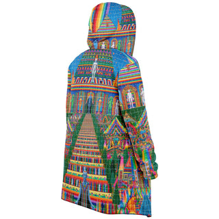 BLOTTER TEMPLE Microfleece Cloak