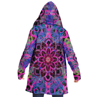 Nova Mandala Microfleece Cloak - Cameron Gray
