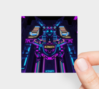 acidmath 003 sticker