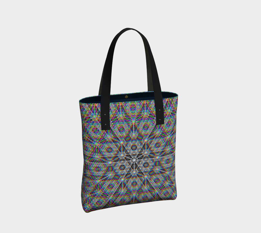 Metatrons Chromatic | Tote Bag | PatternNerd