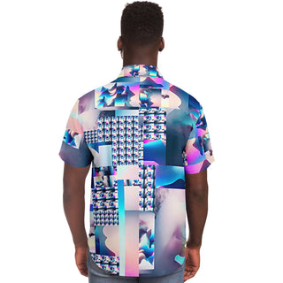 ACID SHEET Short Sleeve Button Down Shirt - Robert Hruska