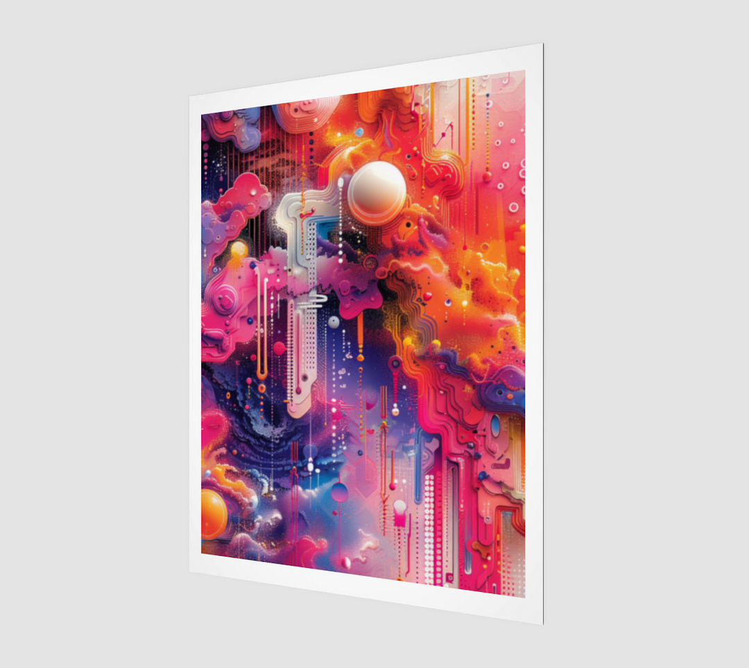 ABSTRACT TRIP PRINT | ACIDMATH AI