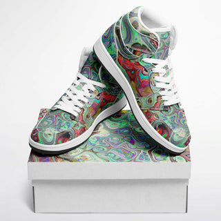 OIL SPILL Motion High Top Shoes - HUBERT S