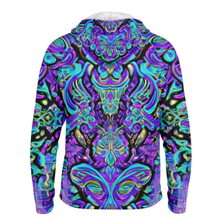 SYMMETRICAL SNOB Men's Long Sleeve Hooded Performance Shirt