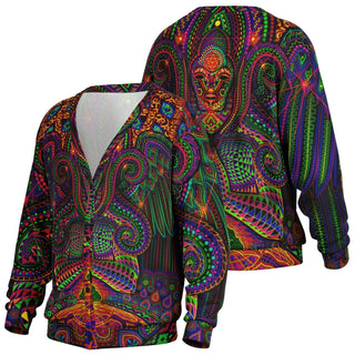 THE GOD SOURCE Cardigan - SALVIA DROID