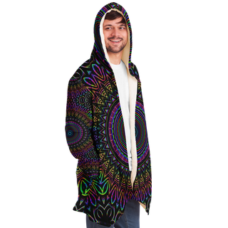 Galactic Gasoline - Imran Microfleece Cloak - AOP