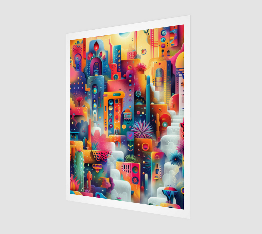 BLOCKS PRINT | ACIDMATH AI