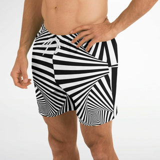 ZEBRASKIN Swim Trunks Men - HUBERT S