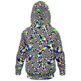 OPTICAL Athletic Kids Hoodie - AOP | ARTDESIGNWORKS