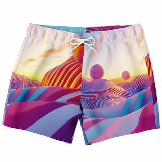 CANDY LAND Swim Trunks Men - ACIDMATH AI