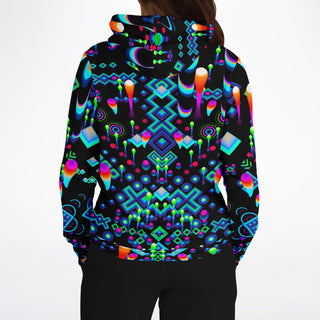 MYSTIC MOVE CYAN Fashion Hoodie - TAS VISUALS