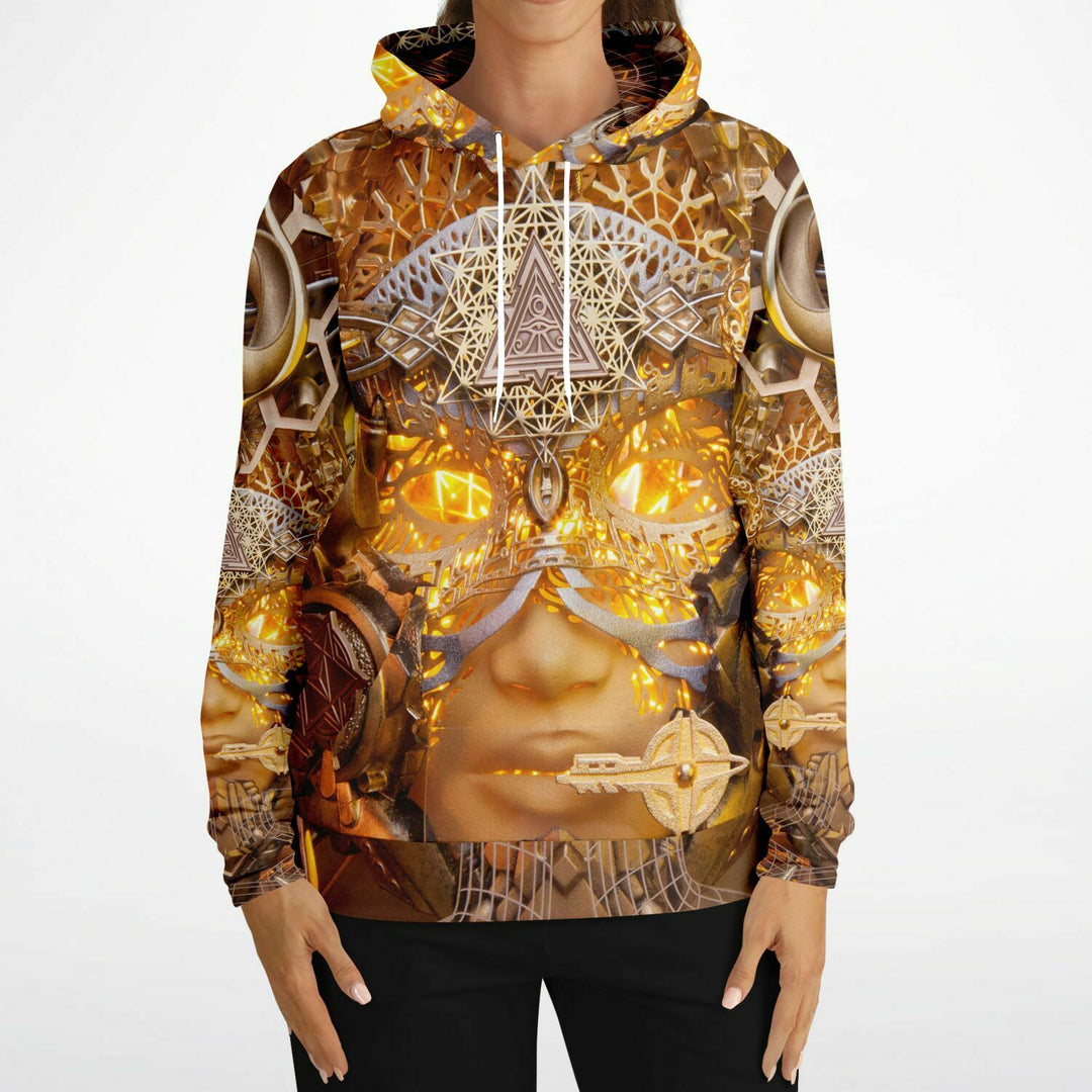 OPEN ANCIENT EYES Fashion Hoodie - LIGHT WIZARD