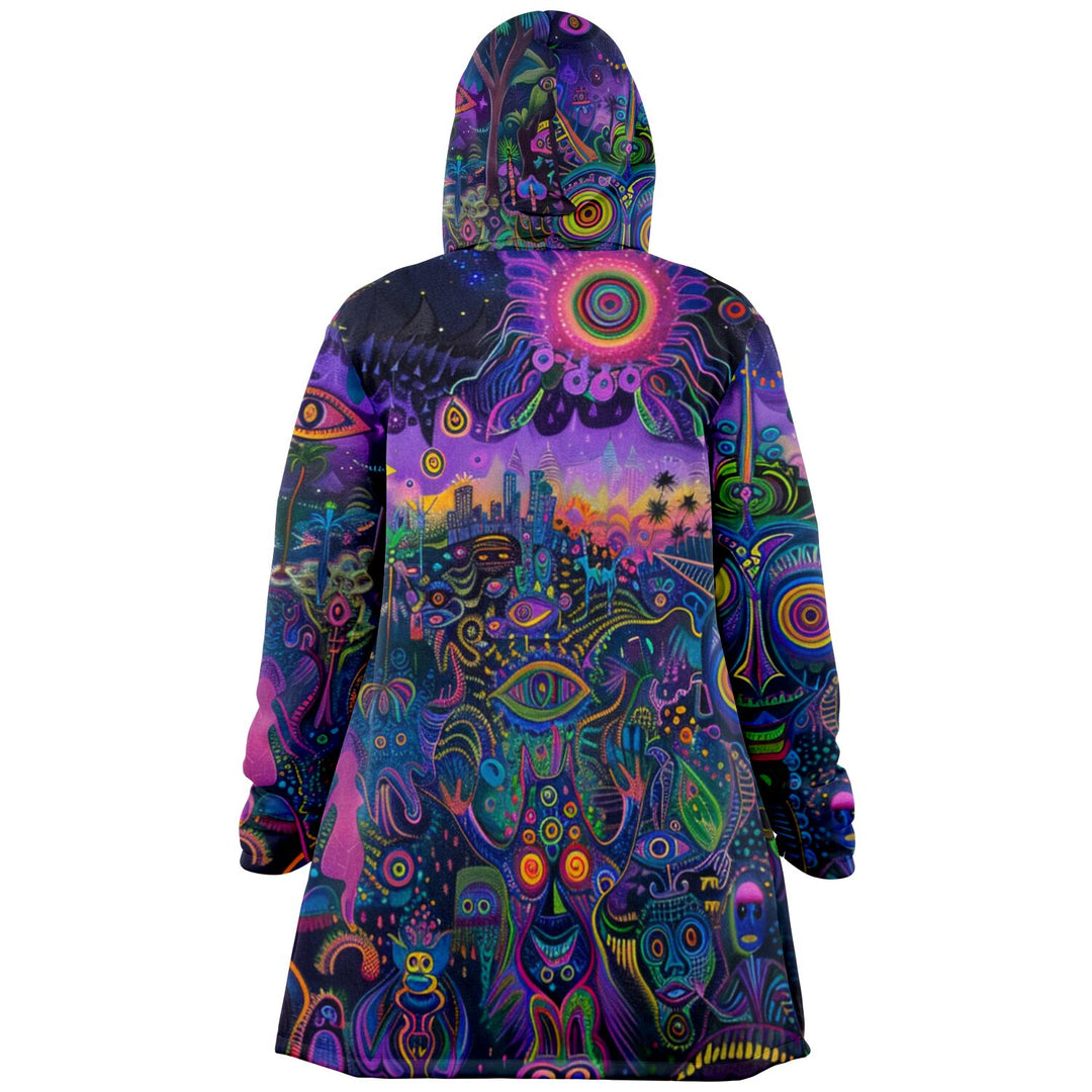 Midnight Brew Microfleece Cloak - Acidmath AI