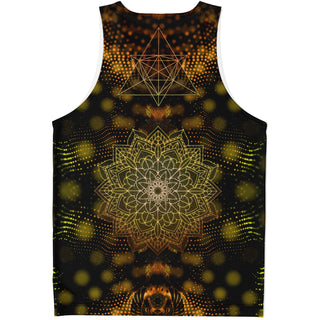 GEOMETRIC ONENESS Unisex Tank Top -COSMIC SHIVA