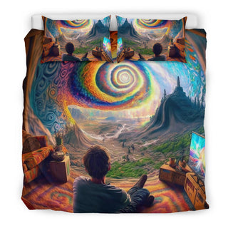 SCENERY BEDDING SET | ACIDMATH AI