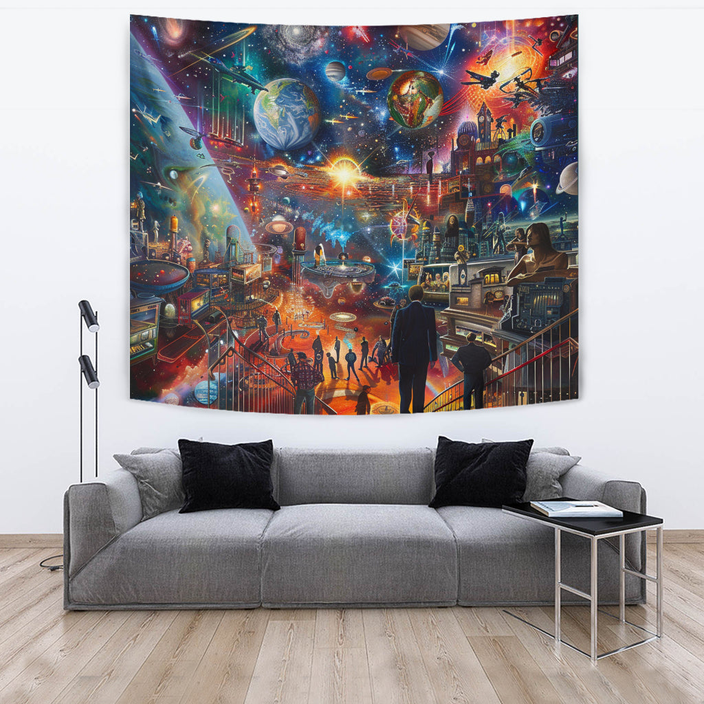 CREATION STORY TAPESTRY | ACIDMATH AI