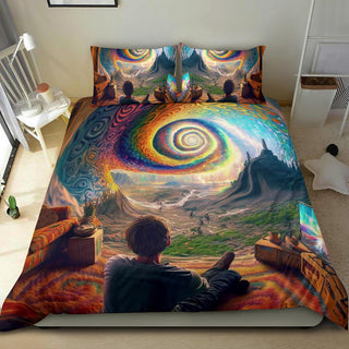 SCENERY BEDDING SET | ACIDMATH AI