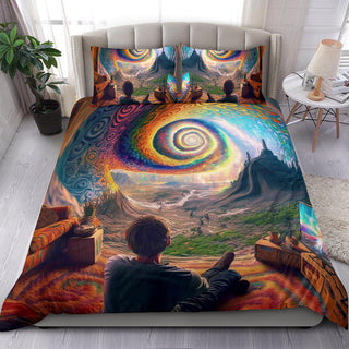 SCENERY BEDDING SET | ACIDMATH AI