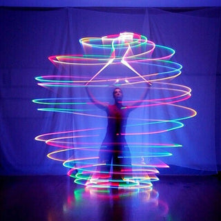 LED POI Thrown Balls Professional Belly Dance